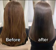 【🫧髪質改善メニュー🫧】カット＋酸性縮毛矯正＋ミルボントリートメント