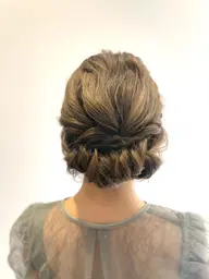 👗特別な日に👗ヘアセット+前髪カットor 眉カット(眉メイク付き)
