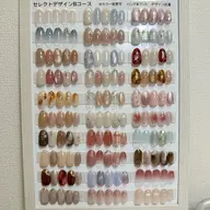 セレクトデザインBコース✨ソフトジェルオフあり/カラー変更🆗/パラジェルベース込み✨