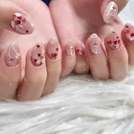 【オフなし】🤍ジェル/120分🤍☆持ち込み画像OK!やり放題🧸𖤐⡱ワンホンネイル/ガーリーネイル