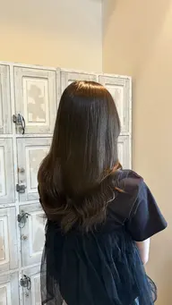 オリーブカラー🌿(ワンカラー)‬＋髪質改善トリートメント