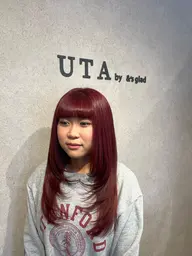 ブリーチ+オンカラー(トリートメント込み)