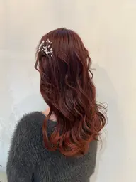 🥀ハーフアップor巻き下ろしアレンジ🥀(土日祝+¥500)