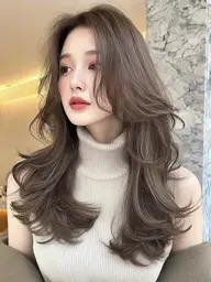 🌈1日1️⃣名様限定🌈似合わせ小顔カット＋ブリーチなしWカラー+シルクトリートメント🍀