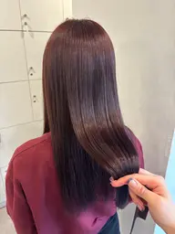 【👑人気No.1👑】似合わせカット＋うるつやカラー＋コアミートリートメント🦢🩵