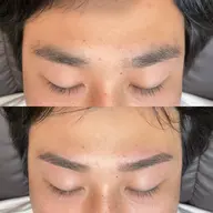 【メンズ】黄金比眉ワックス💫 お顔の骨格に合わせて眉毛の形をWAXで整えていきます🎍