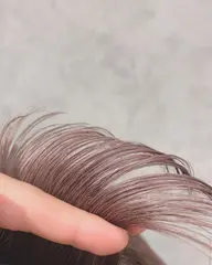 イルミナカラーのみ&毛髪補修トリートメント