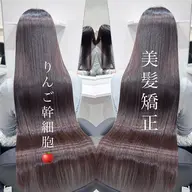 人気No.2🎖️美髪縮毛矯正🪞カット+髪質改善tr🍎➕超音波アイロン🫧#韓国