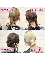 👘浴衣着付け➕ヘアセット👘