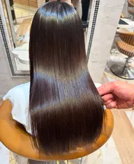 縮毛矯正　トリートメント