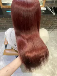 ♡🍒暖色カラー限定🍒♡【ワンカラー➕頭皮洗浄marbb➕クイックトリートメント】