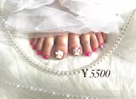 フットデザイン(デザイン持ち込み)+(パーツ付け放題)