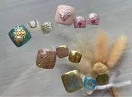 🐾フット定額Trendコース【オフありの方はこちら】ジェルオフ甘皮ケア無料✨️