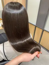 カット➕透明感カラー➕最高峰TOKIOトリートメント🤍