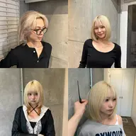 【ミニモ学割U24】1日1名様限定 ❕❕抜きっぱなしブロンド💫(リタッチのみ)+4step treatment