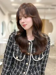 🎀顔周りカット+透明感カラー+1stepトリートメント🎀