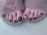 新店オープン✨フットネイル💕持ち込みデザイン