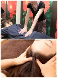 🌿🕊️人気No,1🕊️🌿至福の寝落ち体験🌿全身もみほぐし＋とろけるヘッドスパ✨足湯付