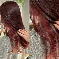 💖カット＋ワンポイントインナーカラー＋全体カラー＋トリートメント💖