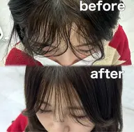 【練習モデル募集】前髪縮毛矯正💇♀️ナチュラルで扱いやすい前髪に✨