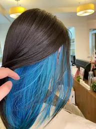 インナーカラー+カット