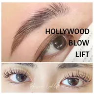 ハリウッドブロウリフト×まつげパーマ(パリジェンヌ+1000)