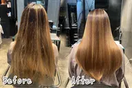 ハイダメージ毛用縮毛矯正+髪質改善トリートメント