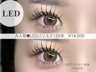 圧倒的モチ🪄LEDエクステ🐻ᩚフラットラッシュ140本 ¥8,600🎀ིྀ
