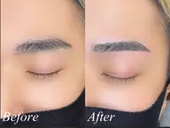 学割U24🎓《ナチュラル眉🌱》美眉アイブロウWAX＋間引き (メイク込) ¥4500