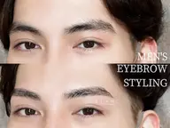 メンズアイブロウモデル
