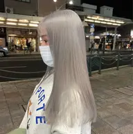 💘カット+ホワイトブリーチダブルカラー+TR💘
