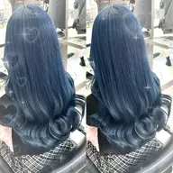 【❄️うる艶寒色Wカラー❄️】ケアブリーチ➕ワンカラー➕髪質改善トリートメント