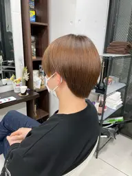 カット＋前髪縮毛矯正＋クイックトリートメント