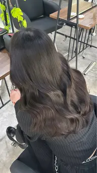 【前髪カット】×【透明感カラー】前髪カット+ブリーチなしダブルカラー💫【ブリーチなし】【前髪カット】【顔周りカット】