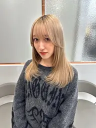 似合わせカット➕超音波アイロン付き✨️内部補修トリートメント🫧