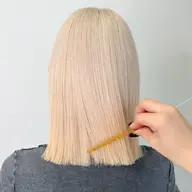 ❤️カット+ブリーチ+ケアカラー+トリートメント❤️韓国/ダブルカラー/心斎橋/ワンホン/大阪/髪質改善