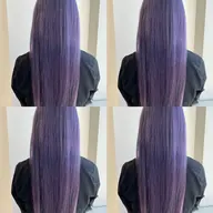 【ケアブリーチ使用】カット➕ダブルカラー➕3stepAujua【ミルクティー・寒色カラー・ペールカラー】