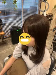 特別メニュー 前髪ストレート+カット+トリートメント