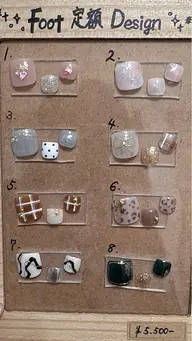 フット定額デザイン5,500円