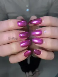 自爪✨シンプルデザイン オーロラ/ミラー