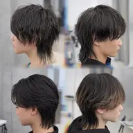 【男性人気No.3👑】似合わせメンズカット👦🏻〈#韓国#センターパート#マッシュ#ショート#ウルフ〉