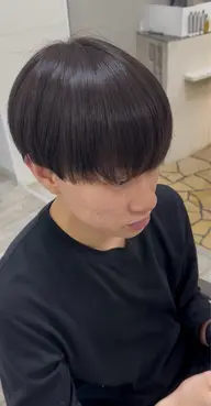 【💈メンズ マッシュ💈】カット✂➕ケアシャンプー🫧➕トリートメント🌈
