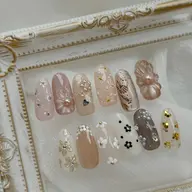 フラワーデザインネイル🌼一本アートコース