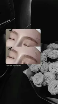 【美眉】 アイブロウスタイリング☠️ 毛量調整×スタイリング込/ワックス脱毛/眉カット