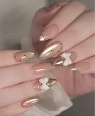 「華やかデザイン」ワンホン定額ネイル💖水光マグネットデザイン