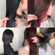 🎉色味選べるイヤリングインナーカラー🎊ブリーチ込み‼️