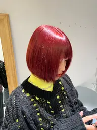 💙【ミニモ限定20%off】💙根元ケアブリーチ+エドルカラー+Aujuaケアマスク🫧