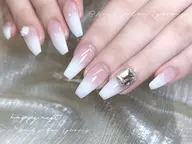 【ミニモ割引価額】グラデーション+長さ出し10本(オフ無料)