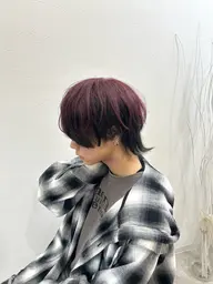 🦁イメチェンコース☆【メンズ限定】ブリーチonカラー＋デザインカット￥12000