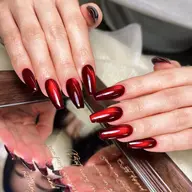 チップ長さ出しマグネットワンカラーorフレンチorぷるぷる